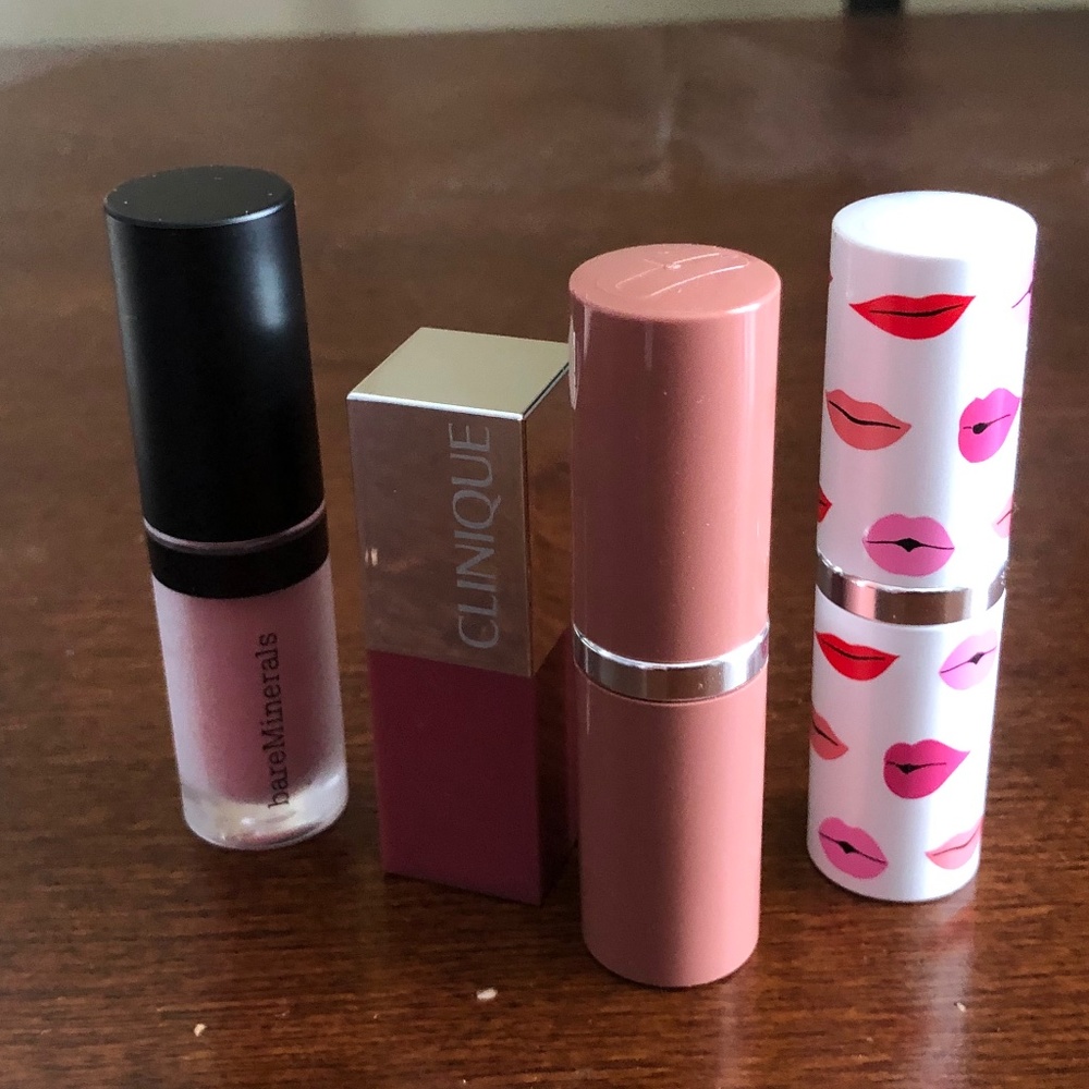 Clinique and Bare Minerals Lipstick Bundle